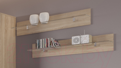 Полка Мебельград Элана (дуб сонома)