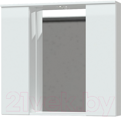 Шкаф с зеркалом для ванной Garda Marko-4 (85) - фото