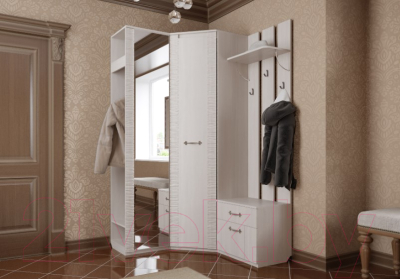 Шкаф Мебельград Элана угловой 72x72x208.5