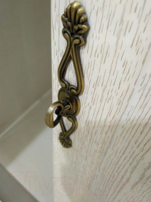 Письменный стол Мебельград Прованс (бодега белая/патина премиум)