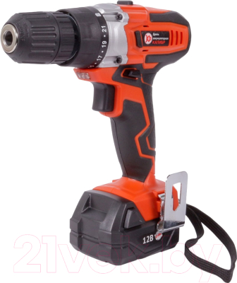Аккумуляторная дрель-шуруповерт Калибр ДА-12-2А+ (101100) - фото