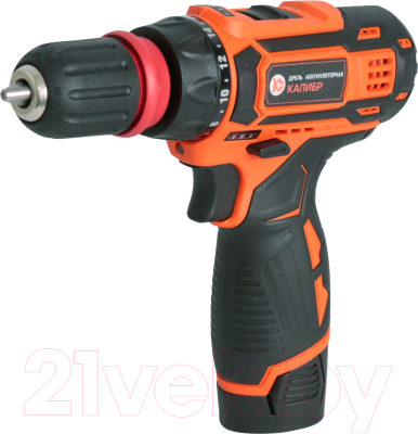 Аккумуляторная дрель-шуруповерт Калибр ДА-12-2 (101106) - фото