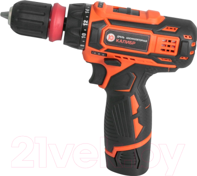 Аккумуляторная дрель-шуруповерт Калибр ДА-12-2 (101106)