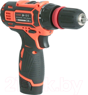 Аккумуляторная дрель-шуруповерт Калибр ДА-12-2 (101106)