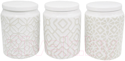 Набор емкостей для хранения Maestro Pattern MR-20033-03CS - фото