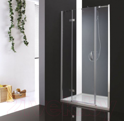 Душевая дверь Cezares BERGAMO-W-60/40-C-Cr-L-IV