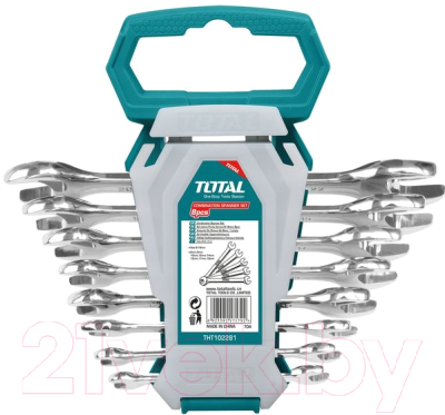 Набор ключей TOTAL THT102386 - фото