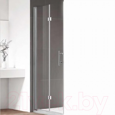 Душевая дверь Cezares ECO-O-50/50-C-Cr