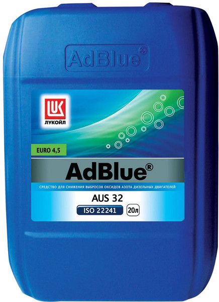 Присадка Лукойл дизельное топливо AUS 32 AdBlue / 1390004 - фото