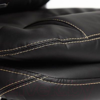 Кресло офисное Tetchair Softy Lux кожзам (черный)