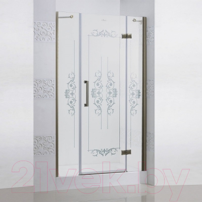 Душевая дверь Cezares MAGIC-60/60-ROYAL PALACE-PP-Br-R