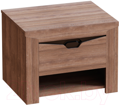Прикроватная тумба Мебельград Соренто с ящиком - фото