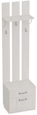 Секция в прихожую Мебельград Элана (бодега белая) - фото