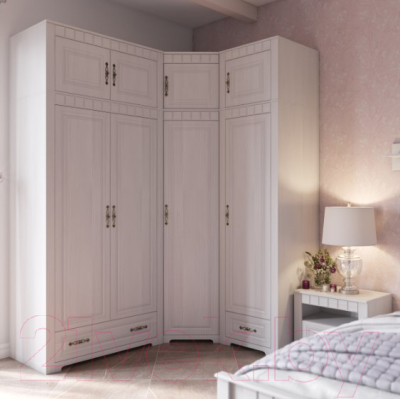 Антресоль Мебельград Прованс 2-х дверный