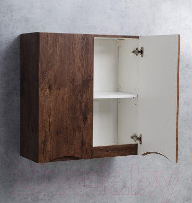 Шкаф для ванной BelBagno Fly-Marino-700-2A-SC-RW-P