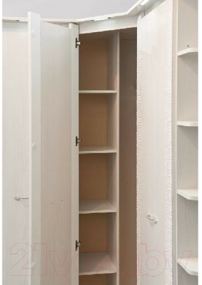 Шкаф Мебельград Элана угловой 90x90x218.5