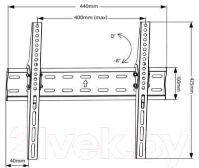 Кронштейн для телевизора Maclean MC-862