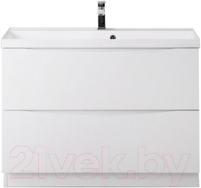 Тумба под умывальник BelBagno Marino-800-2C-PIA-BL-P - фото