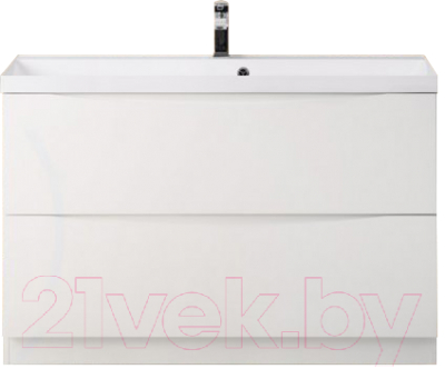 Тумба под умывальник BelBagno Marino-900-2C-PIA-BL-P - фото