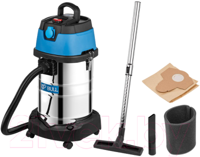 Профессиональный пылесос Bull AS 3001 / 15030129 (с аксессуарами) - фото