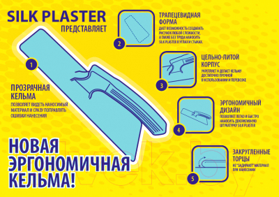 Кельма Silk Plaster Трапеция SP №1