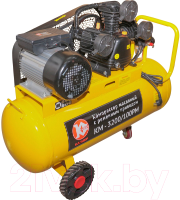 Воздушный компрессор Калибр КМ-3200/100РМ (50304)