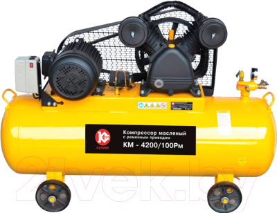 Воздушный компрессор Калибр КМ-4200/100РМ - фото