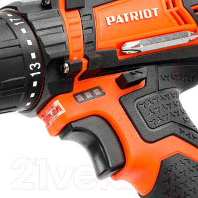 Аккумуляторная дрель-шуруповерт PATRIOT BR 141ES (180201141)