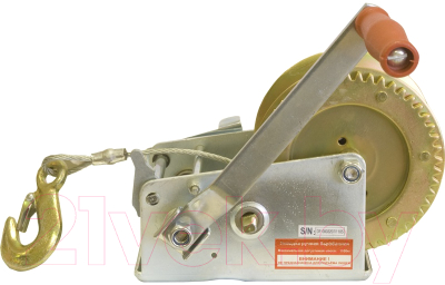 Лебедка ручная Калибр ЛБ-1100