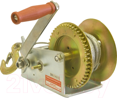 Лебедка ручная Калибр ЛБ-1100