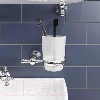 Стакан для зубной щетки и пасты IDDIS Retro RETSSG1I45