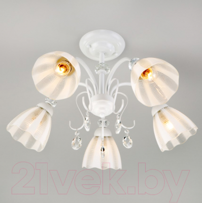 Люстра Евросвет 30155/5 (белый)