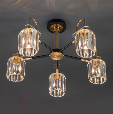 Люстра Евросвет 70090/5 (черный)