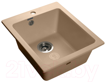 Мойка кухонная GranFest Practik GF-P505 (топаз) - фото