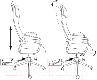 Кресло офисное Бюрократ KB-9N/Eco