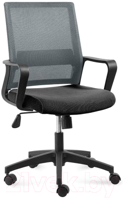 Кресло офисное Norden Бит LB / 815B-AF03-T09 (черный/темно-серый/черный) - фото