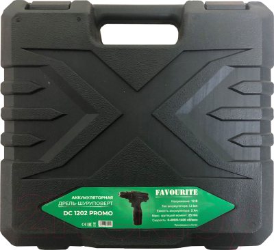 Аккумуляторная дрель-шуруповерт Favourite DC 1202 Promo