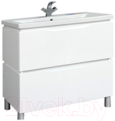 Тумба с умывальником Briz Милана Фостер 100 - фото