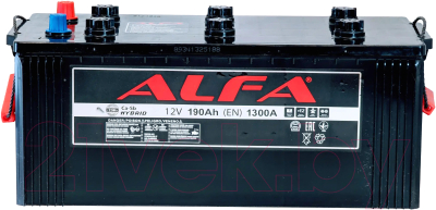 Автомобильный аккумулятор ALFA battery Евро L