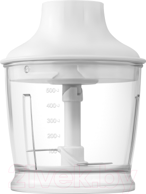 Блендер погружной Supra HBS-724PS (белый/голубой)