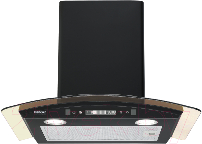 Вытяжка Т-образная Backer QD60E-MC Black 12K - фото