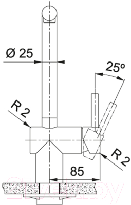 Смеситель Franke Atlas Neo 115.0521.435