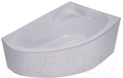 Ванна акриловая Ventospa Nika 170x115 R (с каркасом и экраном)