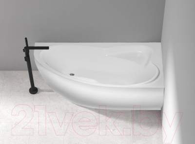 Ванна акриловая Ventospa Nika 170x115 R (с каркасом и экраном)