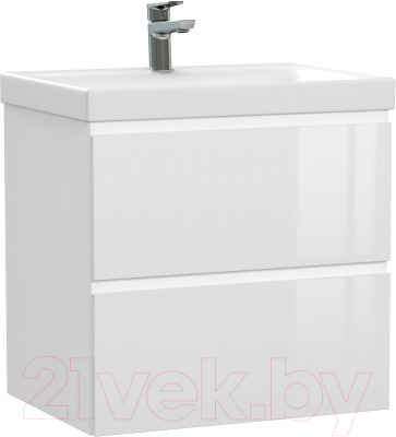 Тумба под умывальник Cersanit Moduo / SB-SZ-MOD-MO60/Wh - фото