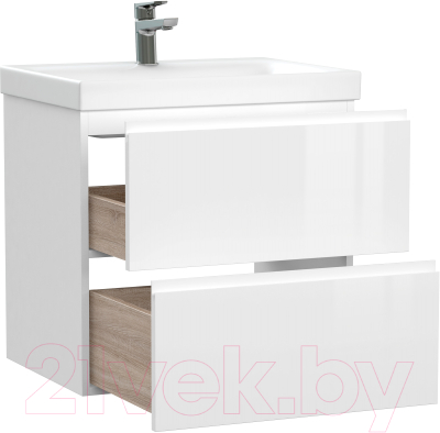 Тумба под умывальник Cersanit Moduo / SB-SZ-MOD-MO60/Wh