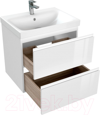 Тумба под умывальник Cersanit Moduo / SB-SZ-MOD-MO60/Wh