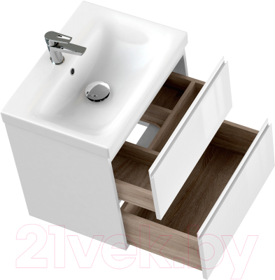 Тумба под умывальник Cersanit Moduo / SB-SZ-MOD-MO60/Wh