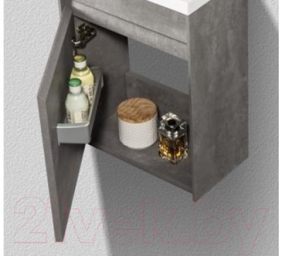 Тумба под умывальник BelBagno Pietra Mini-400-1A-SO-SCM-L