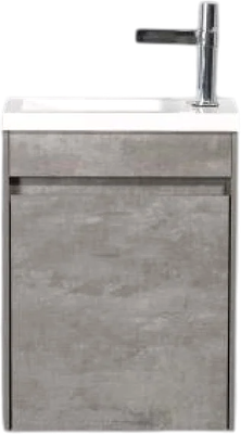 Тумба под умывальник BelBagno Pietra Mini-460-1A-SO-SCM-R - фото